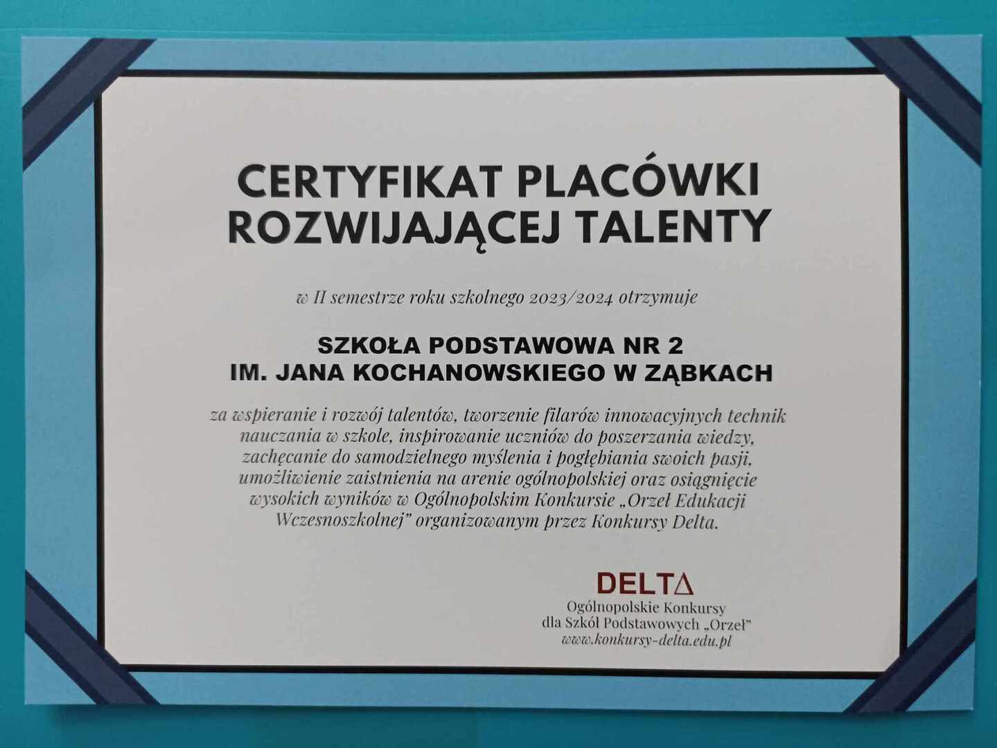 Tutaj powinien być opis