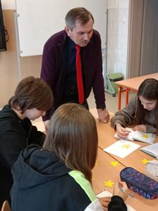 Lekcja matematyki z Kopernikiem - w ramach programu "Szkoła Przyjaciół Kopernika"