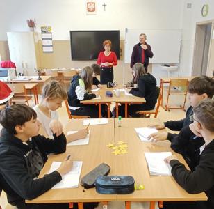 Lekcja matematyki z Kopernikiem - w ramach programu "Szkoła Przyjaciół Kopernika"