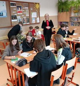 Lekcja matematyki z Kopernikiem - w ramach programu "Szkoła Przyjaciół Kopernika"