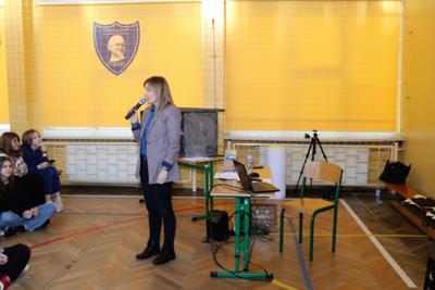 Lekcja języka angielskiego nt.: „To be like Nicolaus Copernicus” w ramach programu "Szkoła Przyjaciół Kopernika"