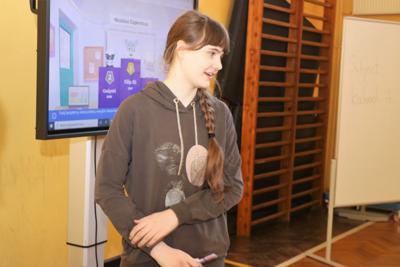 Lekcja języka angielskiego nt.: „To be like Nicolaus Copernicus” w ramach programu "Szkoła Przyjaciół Kopernika"