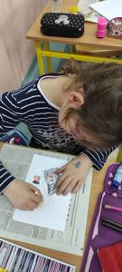 Kartki urodzinowe dla Kopernika, lekcja w ramach programu "Szkoła Przyjaciół Mikołaja Kopernika"
