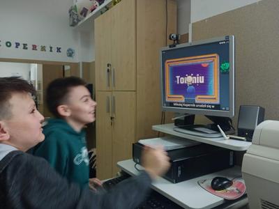 Kosmiczna logopedia, lekcja w ramach programu "Szkoła Przyjaciół Kopernika"