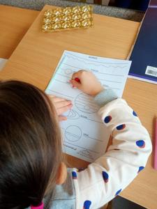 Kosmiczna logopedia, lekcja w ramach programu "Szkoła Przyjaciół Kopernika"