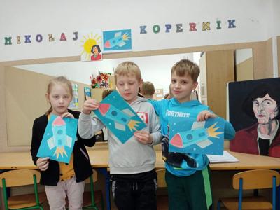 Kosmiczna logopedia, lekcja w ramach programu "Szkoła Przyjaciół Kopernika"