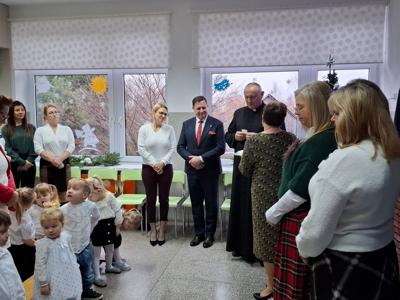 "Błękitny prezent" - Jasełka w filii w Szczawinie