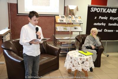 Spotkanie autorskie z Krystyną Drabot