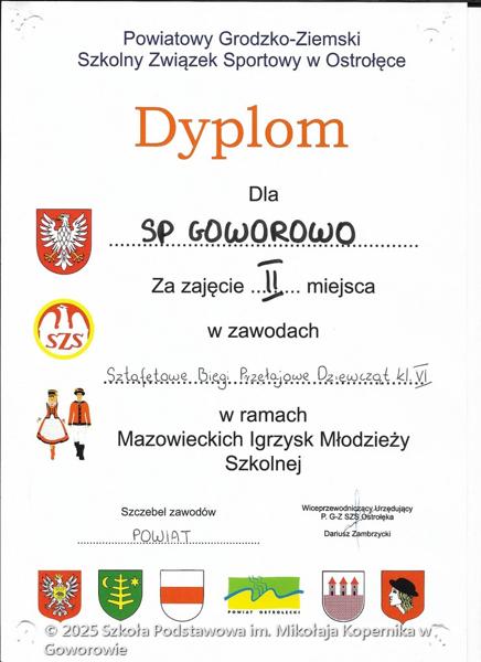 Sukcesy sportowe uczniów 2025/2026