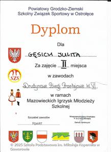 Sukcesy sportowe uczniów 2025/2026