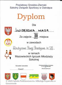 Sukcesy sportowe uczniów 2025/2026