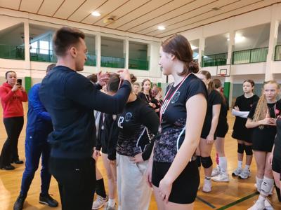 Turniej Piłki Siatkowej Dziewcząt w Czerwinie