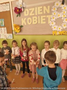 Dzień Kobiet oddziały przedszkolne