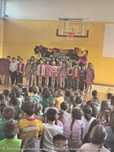 Szkolny Konkurs Recytatorski „Wiosna w wierszu ukryta”