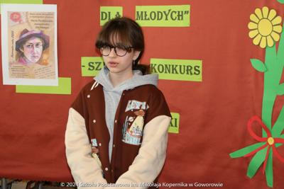 Szkolny Konkurs Recytatorski „Maria Pawlikowska – Jasnorzewska dla Młodych”