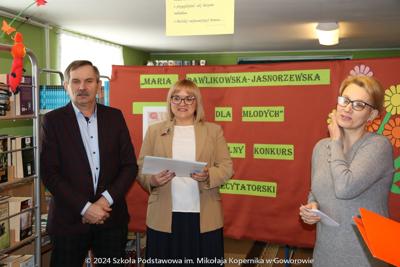 Szkolny Konkurs Recytatorski „Maria Pawlikowska – Jasnorzewska dla Młodych”