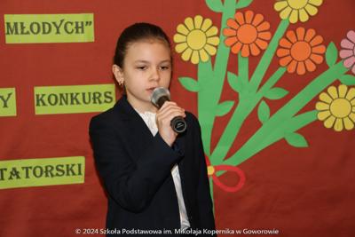 Szkolny Konkurs Recytatorski „Maria Pawlikowska – Jasnorzewska dla Młodych”