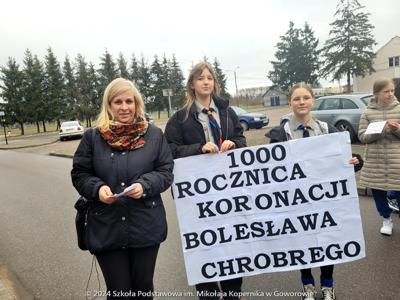 Harcerze świętują rocznicę koronacji I Króla Polski