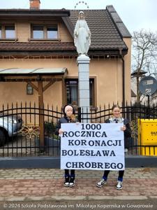 Harcerze świętują rocznicę koronacji I Króla Polski