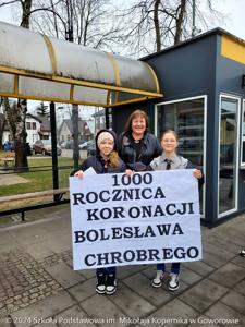 Harcerze świętują rocznicę koronacji I Króla Polski