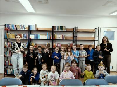 Warsztaty w bibliotece gminnej w Goworowie