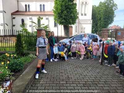 Gra terenową dla przedszkolaków