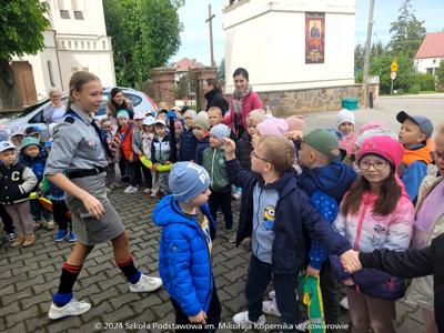 Gra terenową dla przedszkolaków