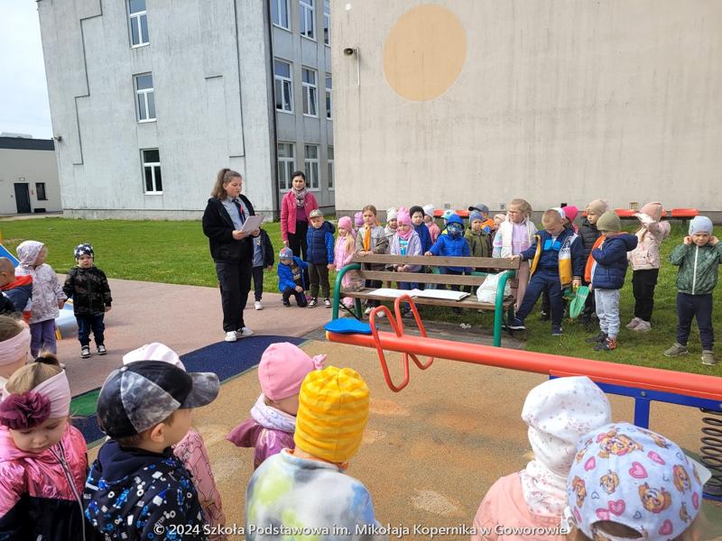 Gra terenową dla przedszkolaków