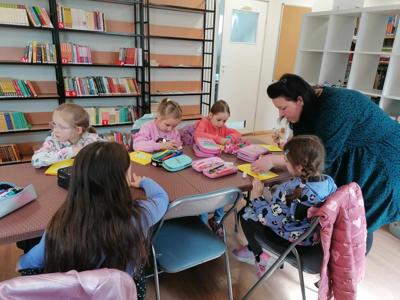 Warsztaty w Gminnej Bibliotece Publicznej w Goworowie