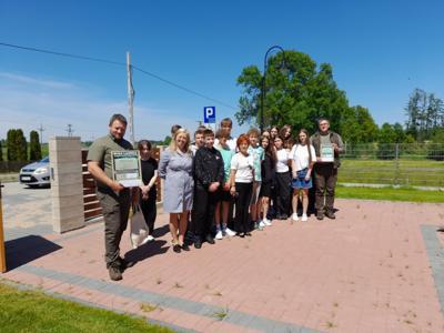 Laurki dla Strażników Lasów