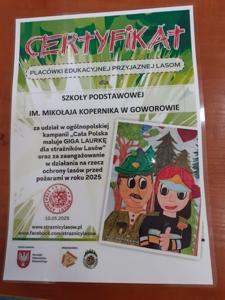 Laurki dla Strażników Lasów