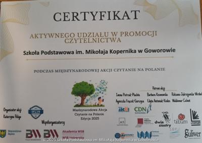 Czytanie na Polanie. Edycja 2025