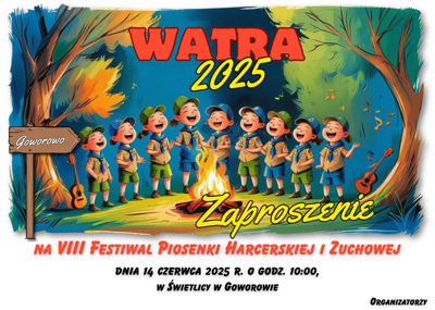 Zaproszenie Watra 2025