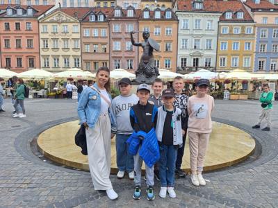 Wycieczka do Warszawy - filia Szczawin