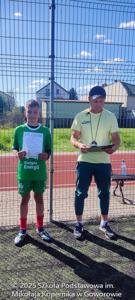 Zawody gminne dziewcząt i chłopców w mini piłkę nożną klas 4 – 6 oraz w piłkę nożną klas 7 – 8.