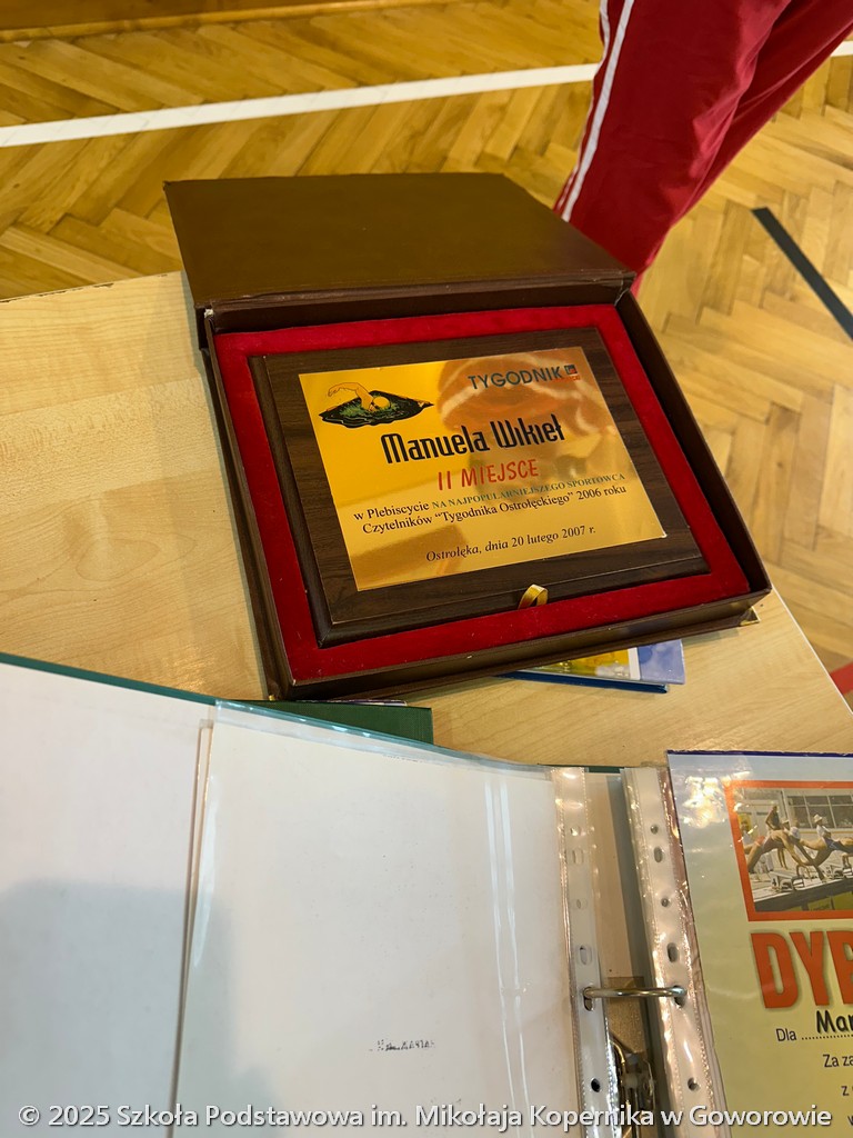 Lekcja z Mistrzem – Emanuela Wikieł w klasach 1-3 w ramach programu „Mały Mistrz”