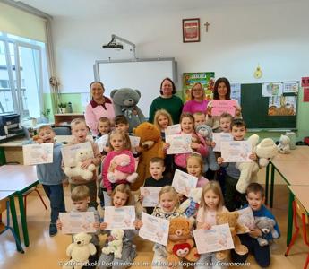 Dzień Pluszowego Misia w oddziałach przedszkolnych