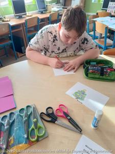 „Serce za odwagę” – kartki świąteczne od naszych uczniów