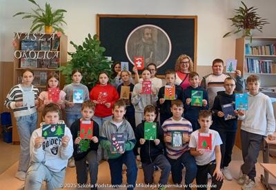 „Serce za odwagę” – kartki świąteczne od naszych uczniów