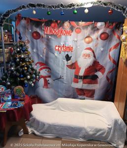 Mikołajkowe spotkanie z książką