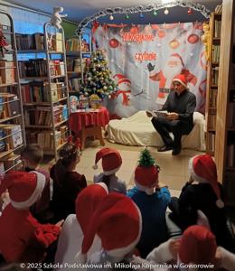Mikołajkowe spotkanie z książką