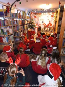 Mikołajkowe spotkanie z książką