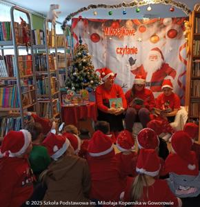 Mikołajkowe spotkanie z książką