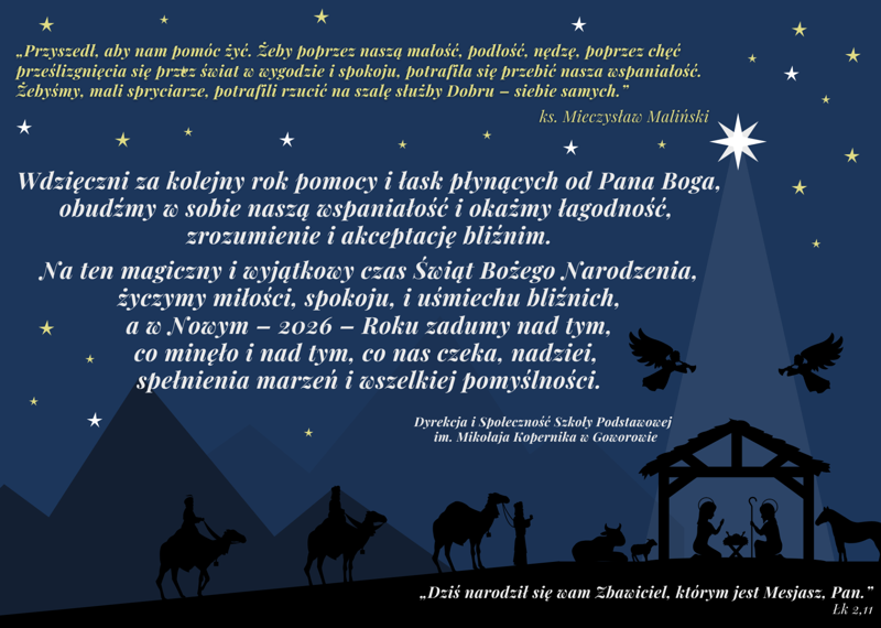 Życzenia świąteczne 2025