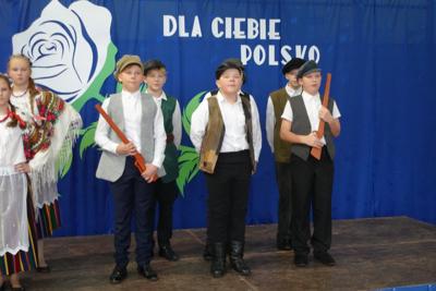 Występ uczniów klasy VI