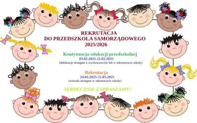 rekrutacja przedszkole