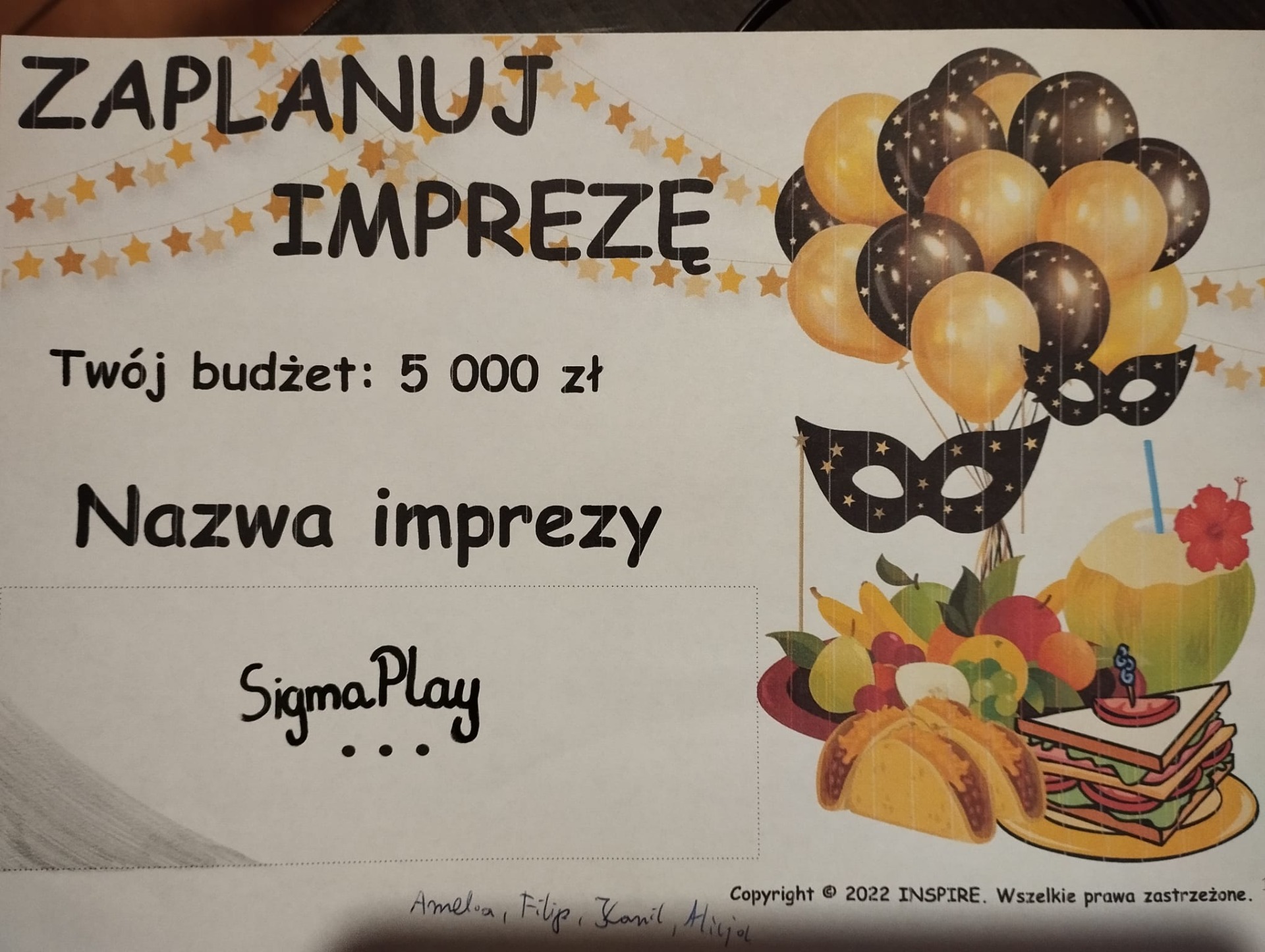 Tutaj powinien być opis