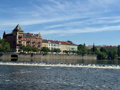Widok na Wełtawę w Pradze