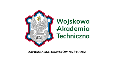 Wojskowa Akademia Techniczna logo z napisem