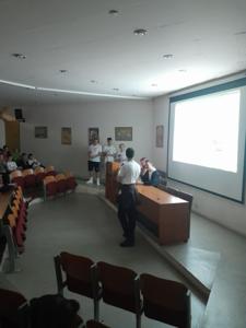 Uczniowie ZSCKP na lekcji praktyk w ramach Erasmus+